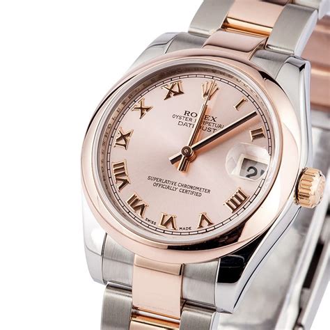 rolex womens rose gold watches